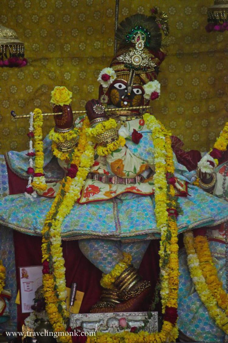 Sri Govindaji, the Deity of Srila Rupa Goswami, whose worship at Jaipur was at the center of the challenge Baladeva Vidyabhusana was sent to answer