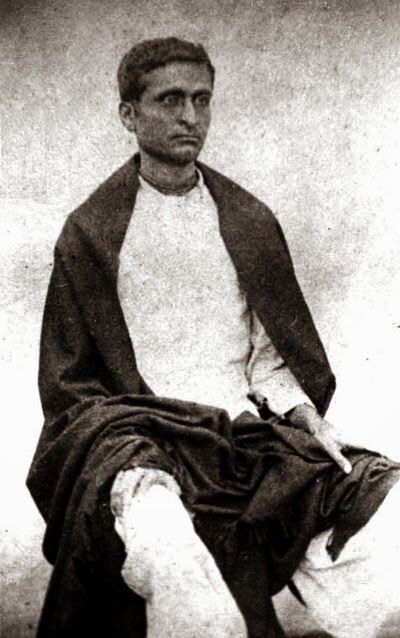 Bhaktisiddhanta Sarasvati as a youth, before 1900 -- the scholarly period in which he earned the title 'Siddhanta Sarasvati'