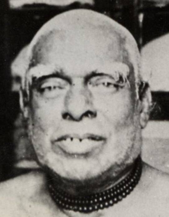 Close-up portrait of Bhaktivinoda Thakura (1838-1914), ca. 1910