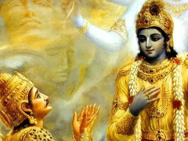 Krishna and Arjuna