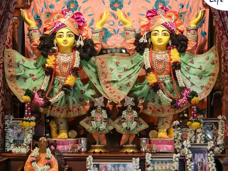 Sri Sri Gaur Nitai at Nandgram Dham